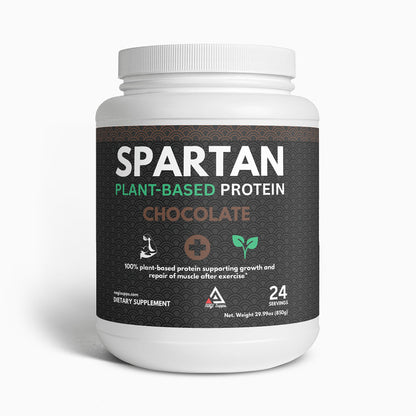Nogi Spartan Plant-Based Protein – Vegan Chocolate Protein Powder for Athletes