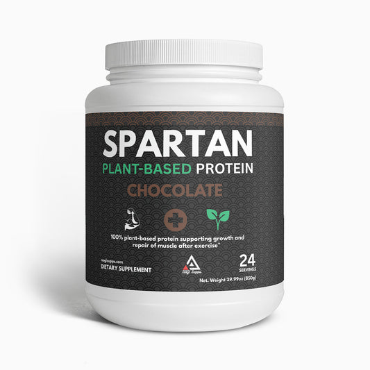 Nogi Spartan Plant-Based Protein – Vegan Chocolate Protein Powder for Athletes