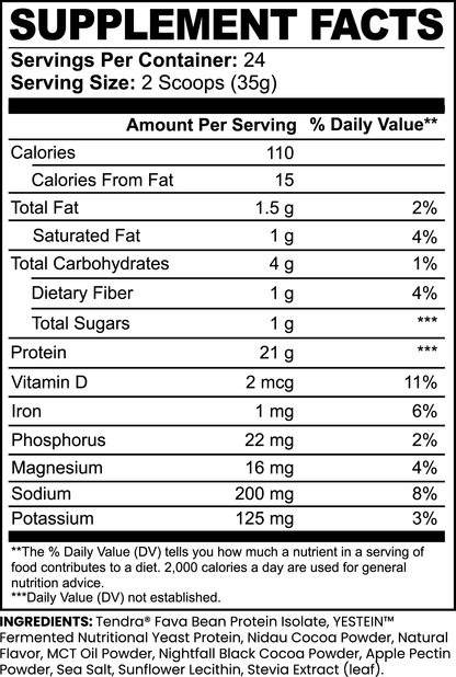 Nogi Spartan Plant-Based Protein – Vegan Chocolate Protein Powder for Athletes